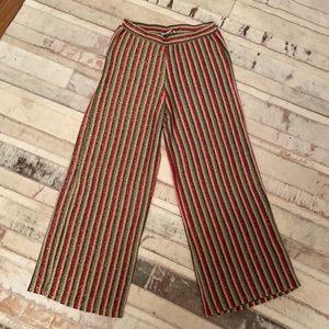 Zara striped pants